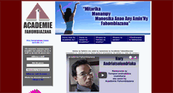 Desktop Screenshot of fahombiazana.com